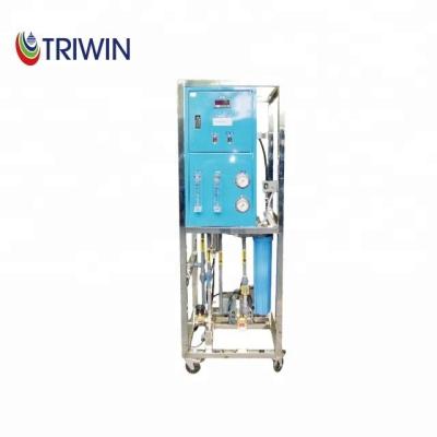 China Triwin MIT 1500 GPD Industrial RO SS Water Treatment System Mechanical Filter Commercial Reverse Osmosis With 20