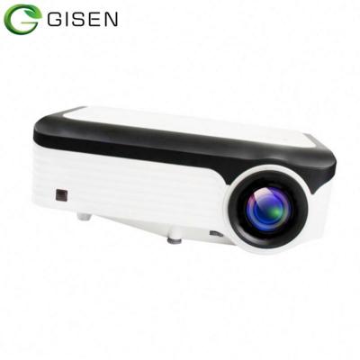 中国 Mini HD 1080P 3D 4K Home Theater Built-in Speakers Led Video Beamer L6 Projector 販売のため