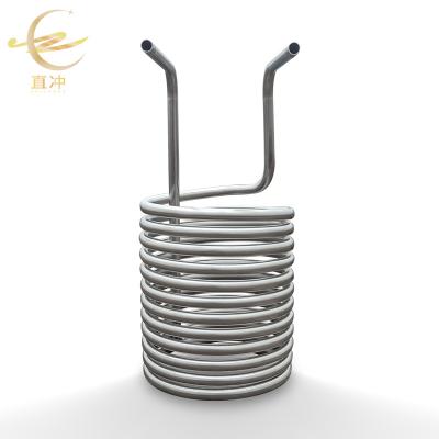 China Refrigeration Parts Stainless Steel Cooling Coil 304 Coil Heat Exchanger Manufacturer Cooling Coil Customization for sale