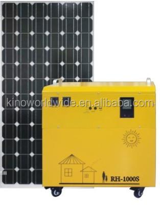 China Home Solar Generator for TV and Laptop, Portable Solar Generator with 100w Solar Panel, Solar Power Generator for Home and Small Store for sale