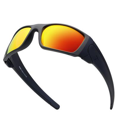 China Trendy TR90 Temple Fashion TR90 New Outdoor Sports Polarized Cycling Glasses Sport Fishing Polarized Sunshades Glasses For Men And Women for sale