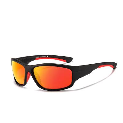 China NEW TR90 MATERIAL Wide Temple Mirror UV400 Ultraviolet Proof Sports Sunglasses Polarized Outdoor Sports Wholesale Durable Sunglasses for sale