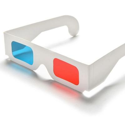 China Watching 3D Movie / 3D Games 3D Virtual Reality Red Blue Glasses For Motion Game Anaglyph DVD Dimensional Video TV for sale