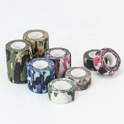 China Soft Multicolored cohesive bandage camo patterns with different sizes for outer activities games for sale