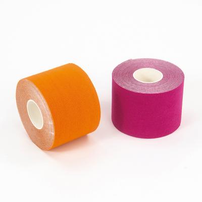 China 97% Cotton+3% Spandex Hot selling breathable kinsiology sports tape comfortable kinesiology athletic normal wraps protection for sale