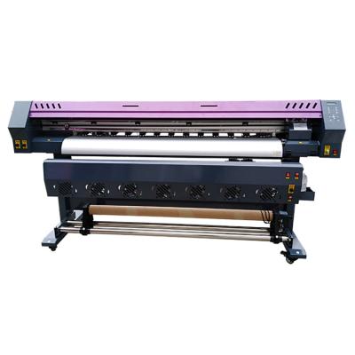 China Machinery repair shops Canton factory price 1.6m eco solvent printer with one head for sale