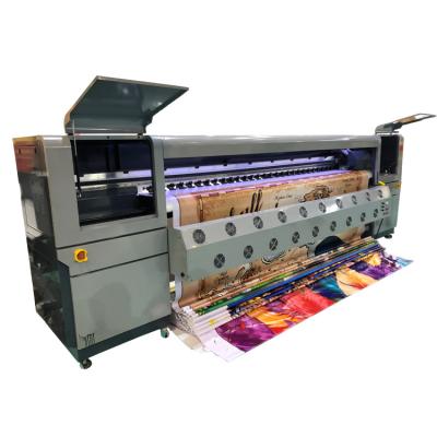 China Advertising company konica 512i 8 heads flex banner solvent printer for sale