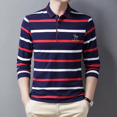 China OEM Custom Logo Golf Mens Camisas Polo Shirt Long Sleeve Cotton For Men Para Hombres Wholesale QUICK DRY for sale