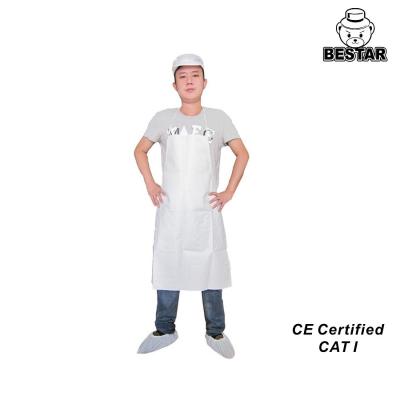 Κίνα White Disposable Protective Apron FDA Disposable Medical Apron προς πώληση