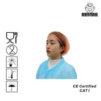 Cina Il cappuccio non tessuto eliminabile non tessuto della clip del polipropilene delle speci del cappuccio ha unito in vendita