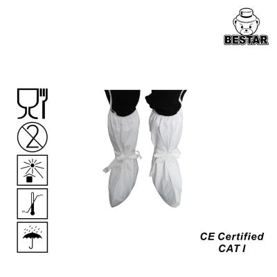 中国 Factory Microporous Film Boot Medical Disposable Waterproof Shoe Covers 販売のため