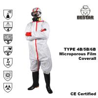 Китай Устранимый тип 456 Coverall SF Microporous фильма прокатал Coverall продается