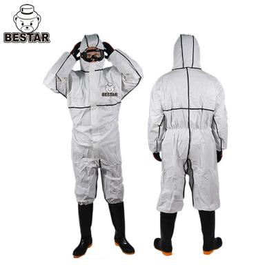 Китай Тип 5 прозодежд SMS устранимый крася Breathable устранимый Coverall 6 продается