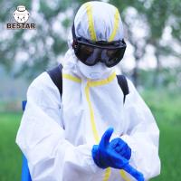 China FDA Disposable Hazmat Suit Basic Industry Microporous Disposable Coverall for sale