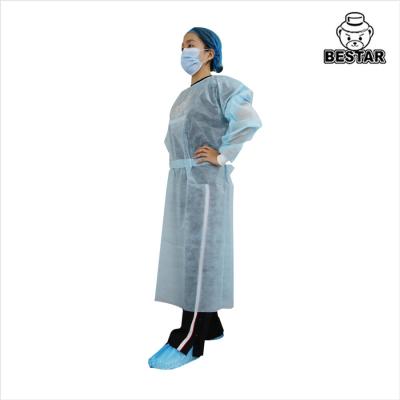 China FDA Disposable Isolation Gown Level 1 Isolation Gown Protective Gowns Disposable Te koop