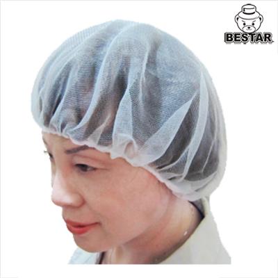 Cina Il cappuccio Bouffant a 24 pollici di nylon eliminabile sfrega la retina per capelli dei cappelli per chirurgico in vendita