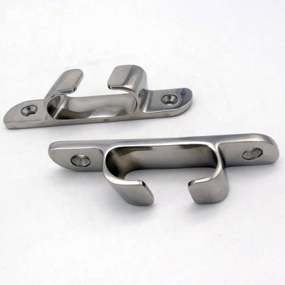 China Stainless Steel Boat Stainless Steel Bow Wedge Fair Lead Line Ties Down Hardware For Marine Yacht for sale