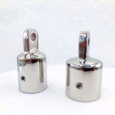 China Polished Marine Stainless Steel AISI316 Boat Bimini Top Hat High Hat Hardware for sale