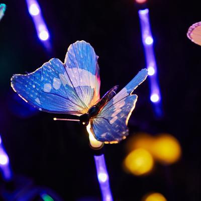 China Best Quality Garden Butterfly Light 0.5W Outdoor Villa Decoration Lawn Lamp Fast Delivery Wholesale for sale