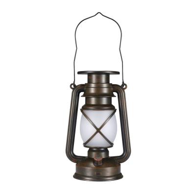 China Solar Retro Garden Lantern Light Kerosene Lamp Outdoor Hanging Kerosene Lamp For Decor Porch Camping Lights for sale