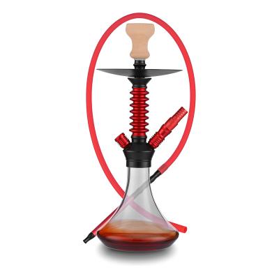 China 2021 New Large Aluminum Alloy Hookah Bar Hookah Manufacturer 2021 New Design Hookah Alloy Shisha Glass Shisha Supplier for sale