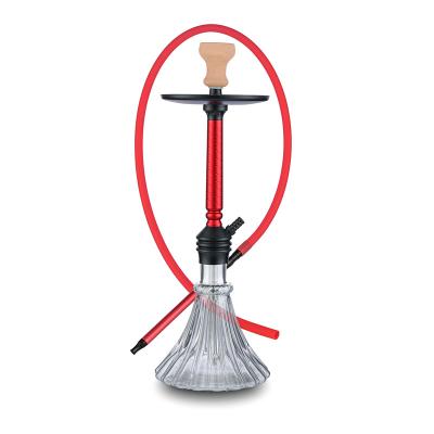 China 2021 New Large Aluminum Alloy Hookah Bar Hookah Manufacturer 2021 New Design Hookah Alloy Shisha Glass Shisha Supplier for sale