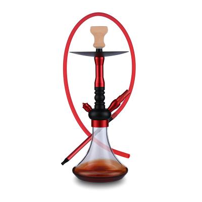 China 2021 New Large Aluminum Alloy Hookah Bar Hookah Manufacturer 2021 New Design Hookah Alloy Shisha Glass Shisha Supplier for sale