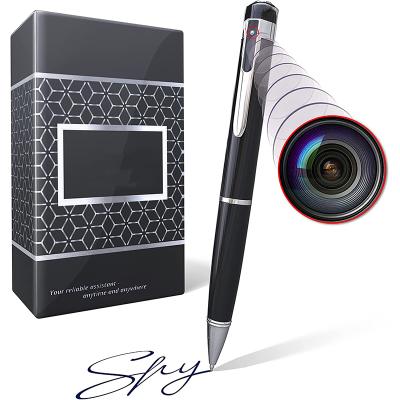 China Silver Black Mini Pen Camera 1920*1080 Video Recording Security Hd Full HD Hidden Camera Pen for sale