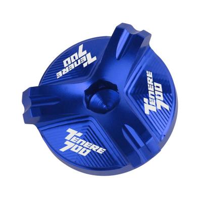 China CNC Aluminum 6061 Anodized For YAMAHA TENERE 700 Motorcycle XTZ700 Accessories CNC Alumium Oil Filter Cap Engine Oil Intake Cover 2019-2020 for sale