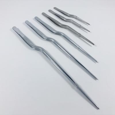 China 2021 wholesale private label stainless plastic tweezers for eyelash eyebrow tweezers set for sale