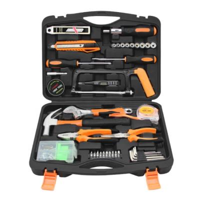 China Mini 14 Pieces Colors Household Orange Repair Promotion Extensive Prices Other DIY Tools Tool Kit With Plastic Box for sale