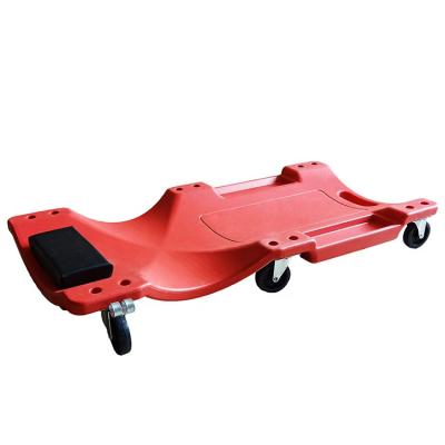 China Auto Service 40Inch Red Color Vehicle Repair Creeper Garage Service Tool Auto Repair Support Warranty Repair Tool for sale