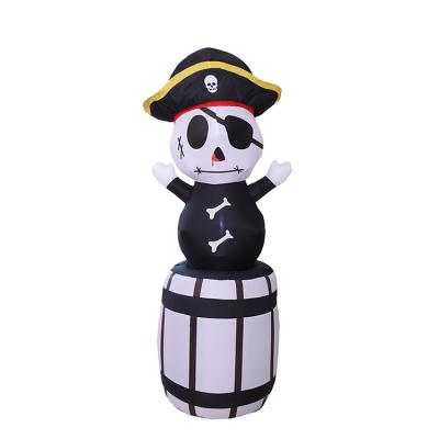 China Waterproof Quality Guaranteed Factory Customized Inflatable Pirate Captain Halloween Ornaments 7ft Tall for sale