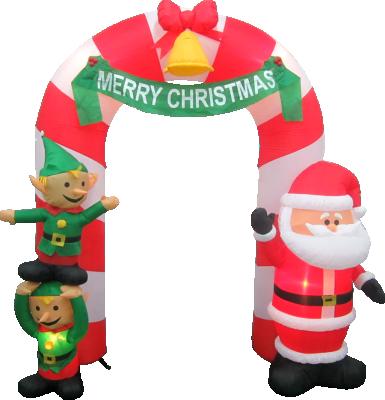 China New Year Home Christmas Good Quality Indoor Outdoor Factory Directly Led Integrated Promotional Inflatable Arcade For Christmas Party for sale