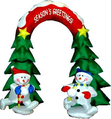 China High Quality Cheap Inflatable Arch Home Outdoor Indoor Santa Claus Factory New Year Christmas Simple Simple Easy for sale