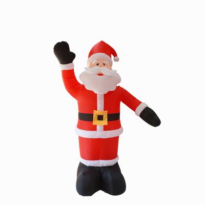 China New Year Home Christmas OEM Factory Inflatable Helicopter Santa Claus Indoor Outdoor Christmas for sale