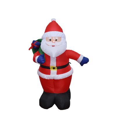 China Large China Factory Domestic Indoor Outdoor Outdoor Good Price Giant Santa Claus Costume Inflatable Christmas New Year Candy Throne for sale