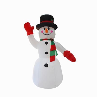 China New Year Home Christmas China Manufacturer Inflatable Christmas Ball Indoor Outdoor Snowman For Holiday Party Decoration for sale