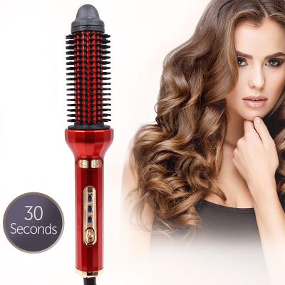 China Adjustable Hot Electronic Private Automatic Interrupt Loop Hair Curler Hair Curler Hair Beauty Sale Settings Heat Rotating Curling Iron for sale