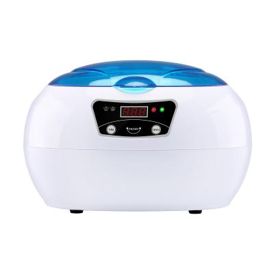 China 600ML Hotel Fashion Digital Household Portable Ultrasonic Cleaner for Cleaning Watch Glasses for sale