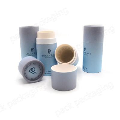 China Recyclable Cheap Hot Sale Quality Twist Up Eco Friendly Stick Deodorant Lipstick Paper Tube for sale