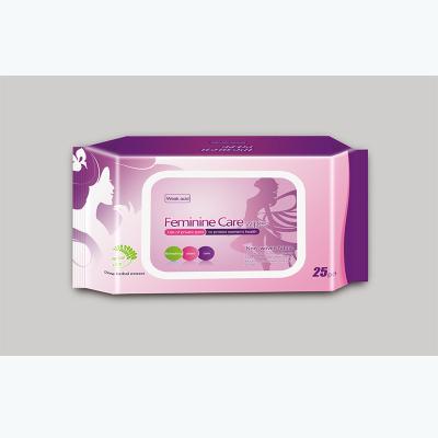 China Print Factory ODM supplier women's special wet wipes sanitary degradable environmental protection wet wipes adult body wipes for sale