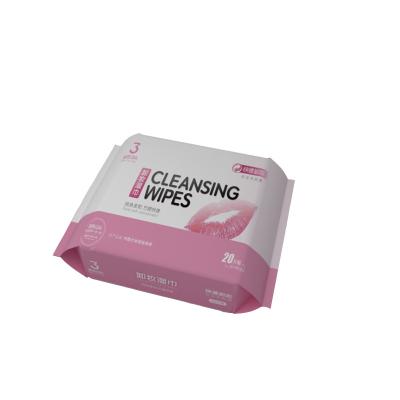 China Cleaning Face Skin Cleansing Wipes Gentle and Effective Makeup Remover Micellar Free from color and dye artificial perfume and harsh chemical for sale