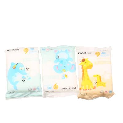 China Skin clean manufacturer Super Soft non-woven Wipes individually packaged baby cleaning skin care wipes 10 pieces adult body wipes for sale