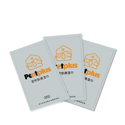 China Independent Packing Plant Based, Compostable Wipes Deodorizing Pet Grooming Wipes For Paws, Body & Butt for sale