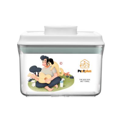 China Special Dog Cleaning Sneaker Wipes Factory Clean Pure Formula Wet Pet Cloths For Reuse for sale