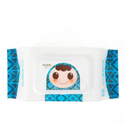 China Newborn Baby Wipes Baby Water Wet Wipes Baby Hand-mouth Wipes RO Purified Water Non-Additive Non-Alcohol Baby Wet Wipes for sale