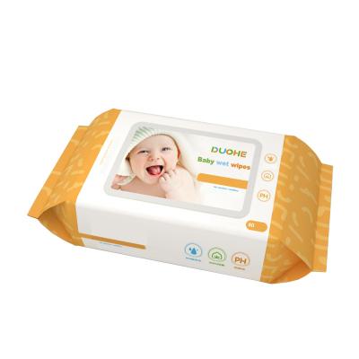 China Baby Water Wipes Newborn Baby Wipes Baby Hand And Mouth Wipes Alcohol Free RO Pure Water Baby Wipes Can Be OEM for sale