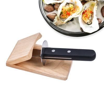 China Viable IN RUNNING Stainless Steel Oyster Knife Oyster Shelling Knife Oyster Shucker Set for sale