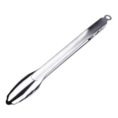 China Metal Stainless Steel 12-INCH Uses Tong Lock Multi Functional Food Tongs Metal Food Clips for sale